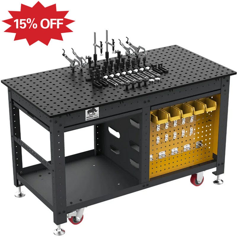 BuildPro Machine Accessories BUILDPRO Rhino Cart F3 Fixturing Package - 60" X 30" TD5-6030Q-K3