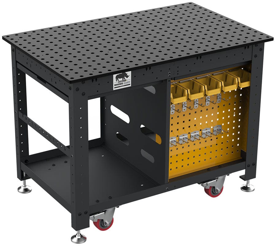 BuildPro Machine Accessories BUILDPRO Rhino Cart F3 Mobile Working Station - 48" X 30" TD5-4830Q-F3