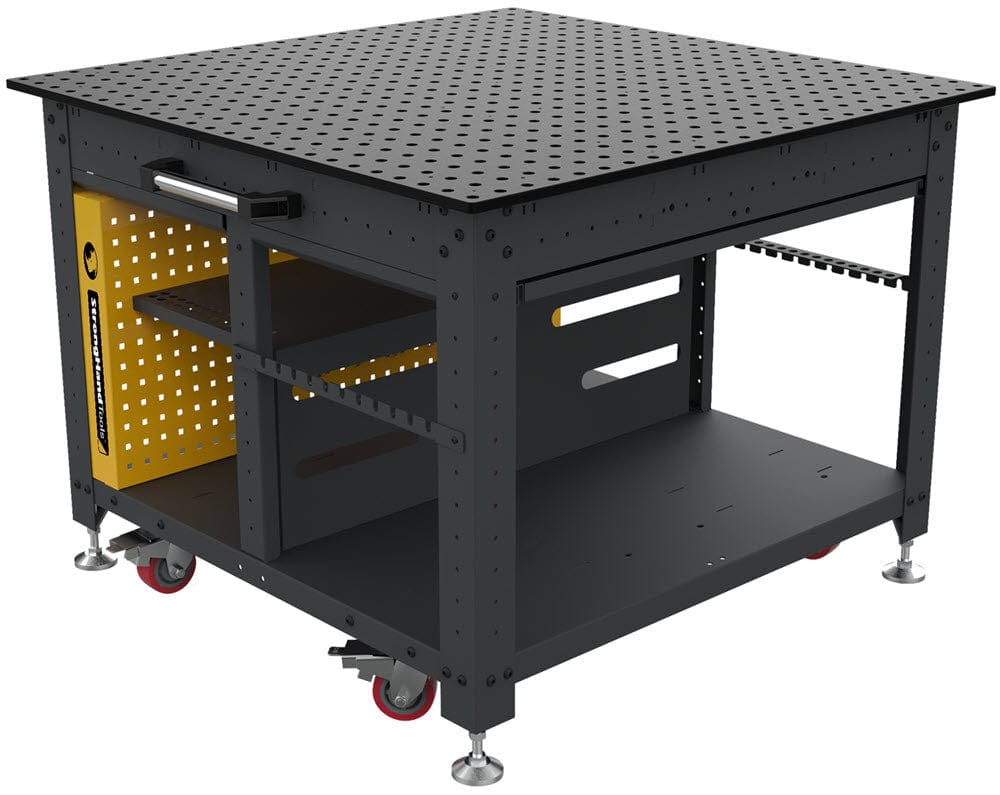 BuildPro Machine Accessories BUILDPRO Rhino Cart F3 Mobile Working Station - 48" X 48" TD5-4848Q-F3
