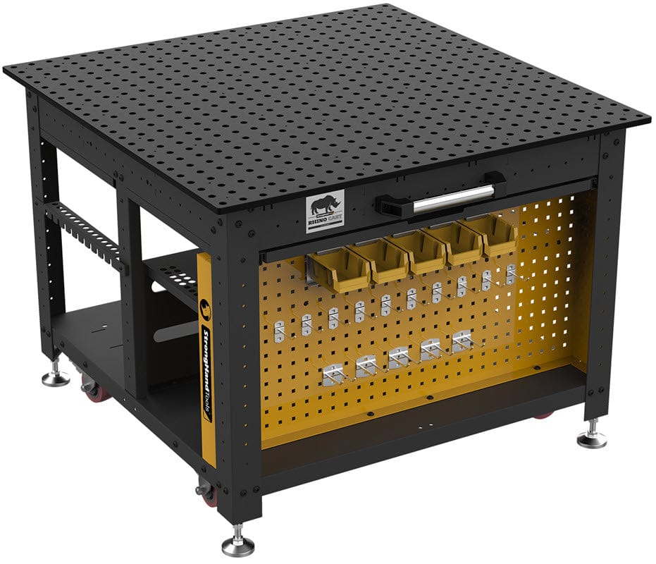 BuildPro Machine Accessories BUILDPRO Rhino Cart F3 Mobile Working Station - 48" X 48" TD5-4848Q-F3