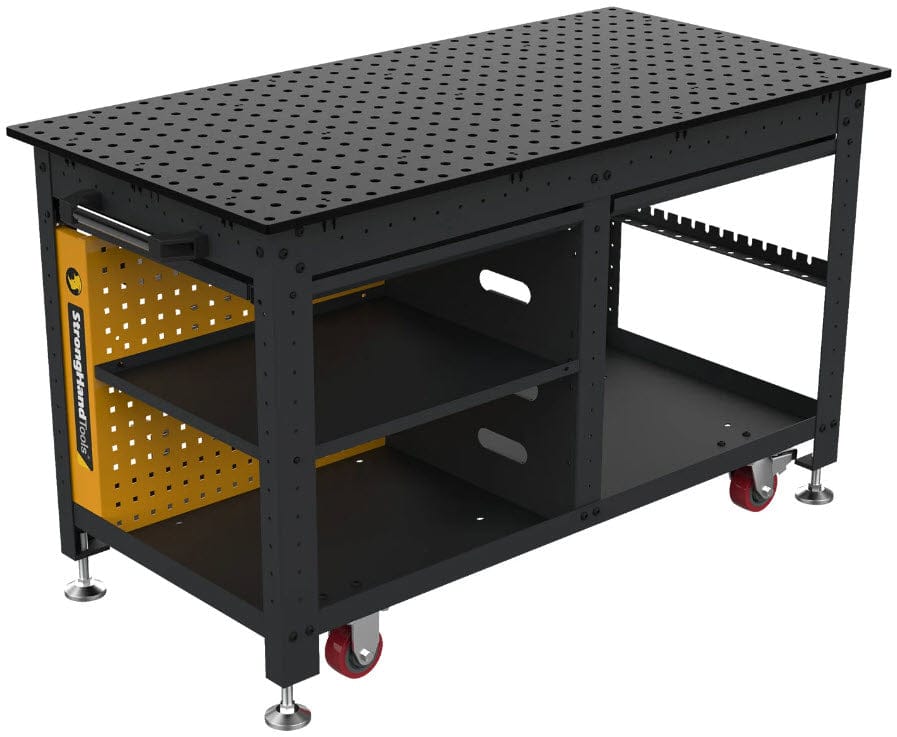 BuildPro Machine Accessories BUILDPRO Rhino Cart F3 Mobile Working Station - 60" X 30" TD5-6030Q-F3