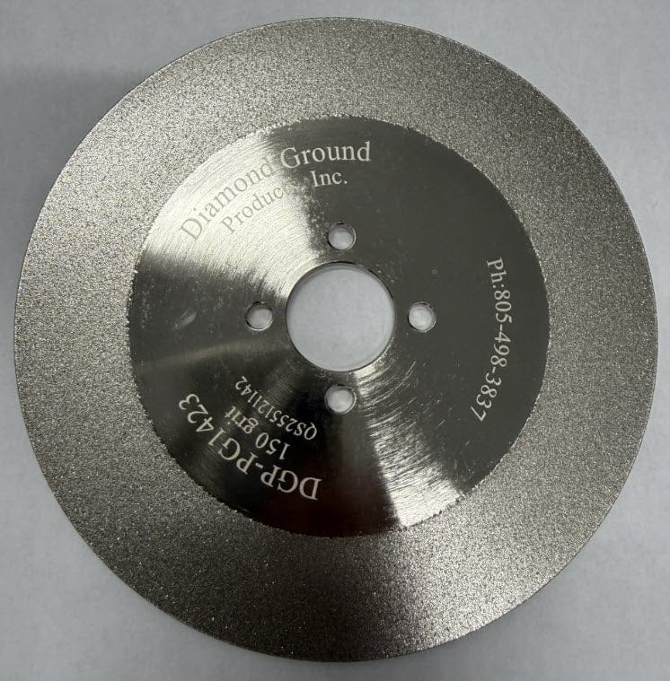 Diamond Ground Machine Accessories Diamond Ground Piranha III - Grinding Wheel 150 Grit DGP-PG1423