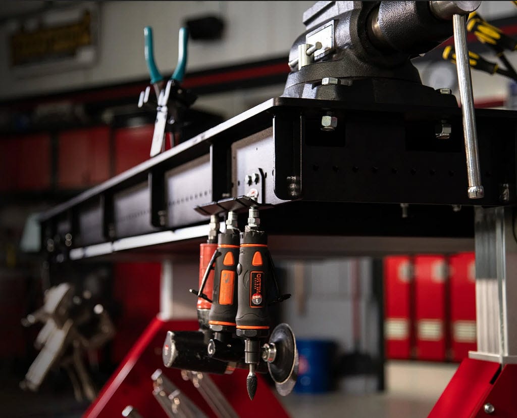 Inventive Products Machine Accessories Inventive Powerlift Pro Series Adjustable Height Welding Table 60" X 36" ITD23206