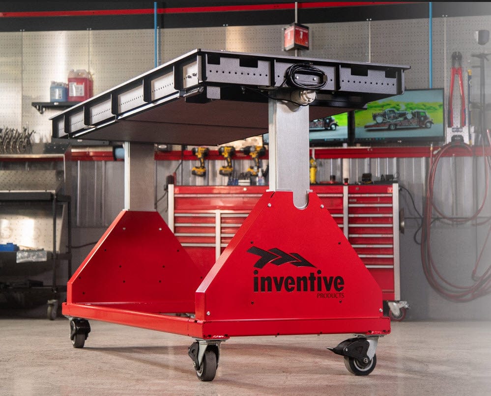Inventive Products Machine Accessories Inventive Powerlift Pro Series Adjustable Height Welding Table 60" X 36" ITD23206