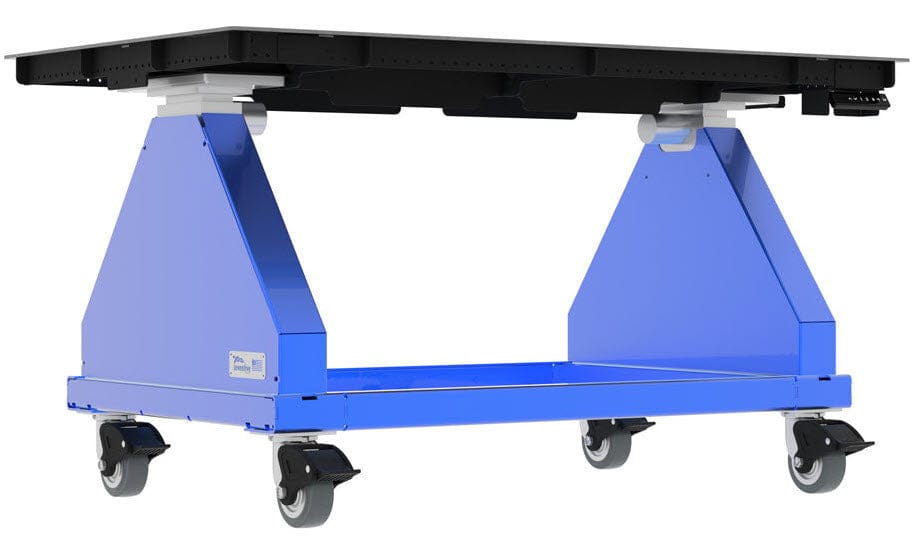 Inventive Products Machine Accessories Blue Inventive Powerlift Pro Series Adjustable Height Welding Table 60" X 36" ITD23206