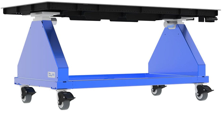 Inventive Products Machine Accessories Blue Inventive Powerlift Pro Series Adjustable Height Welding Table 84" X 36" ITD23201