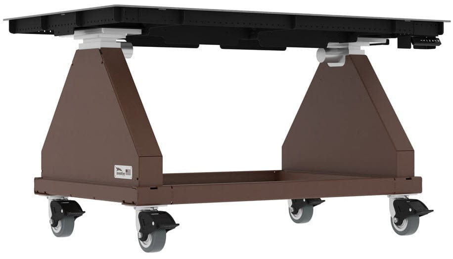 Inventive Products Machine Accessories Brown Inventive Powerlift Workman Series Adjustable Height Welding Table 60" X 36" ITD23205