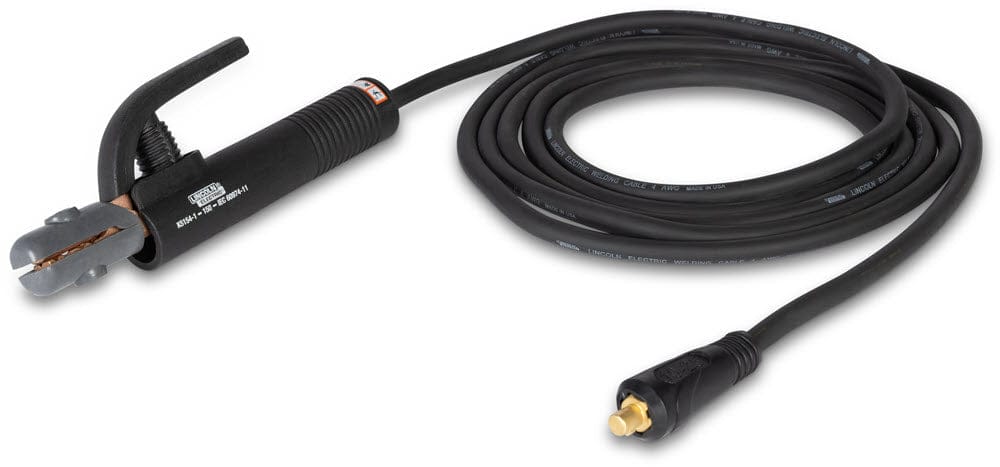 Lincoln Machine Accessories Lincoln 200 Amp Electrode Holder & Cable Set - #4, 12.5 ft. K5612-1
