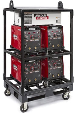 Lincoln Machine Accessories Lincoln Caster Kit for Inverter Racks K2665-1