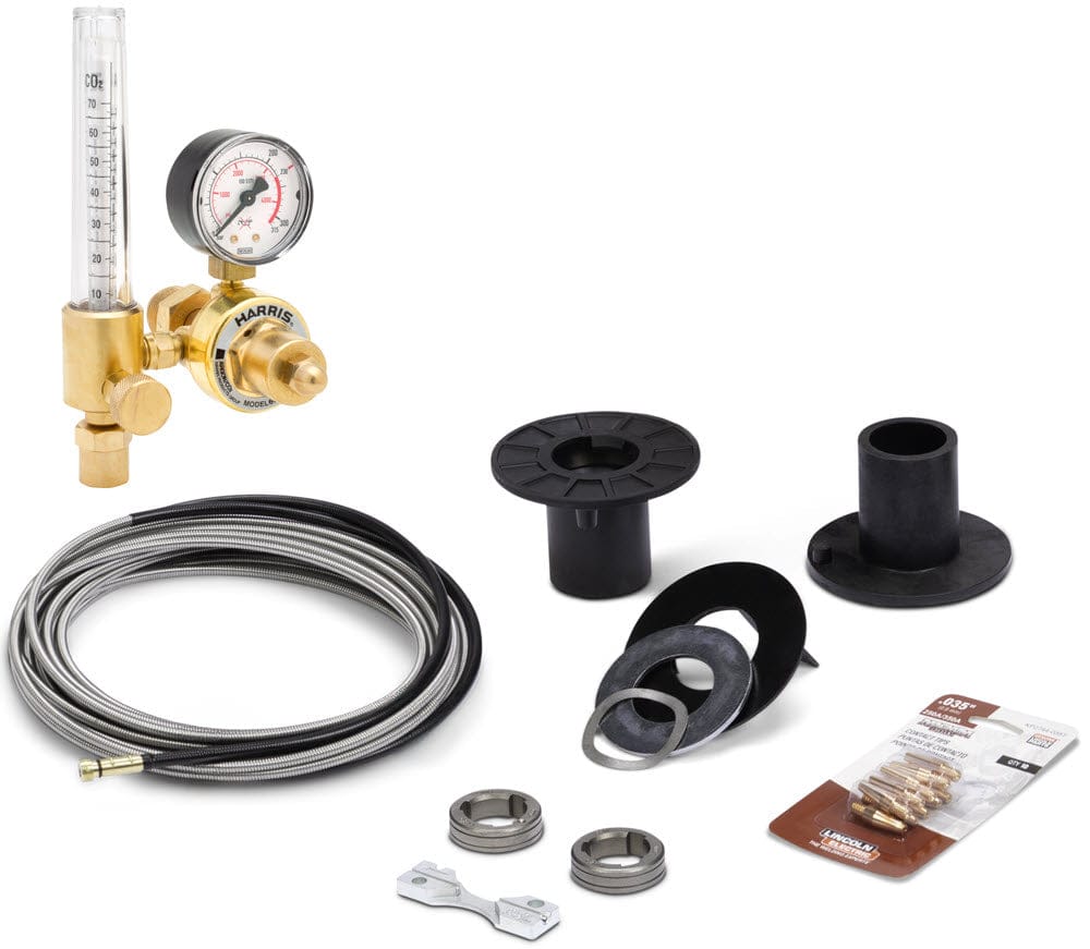 Lincoln Machine Accessories Lincoln Flex Lase HyperFill 1/16 Aluminum Wire Feeding Accessory One-Pak K5914-1