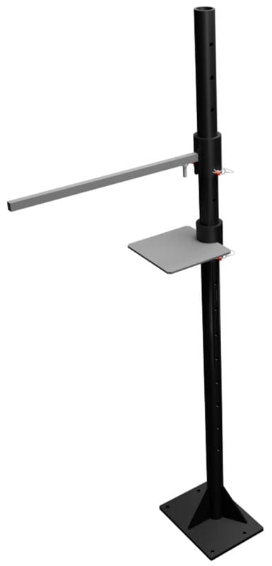 Lincoln Floor Post with Bar & Platform One-Pak K5248-4
