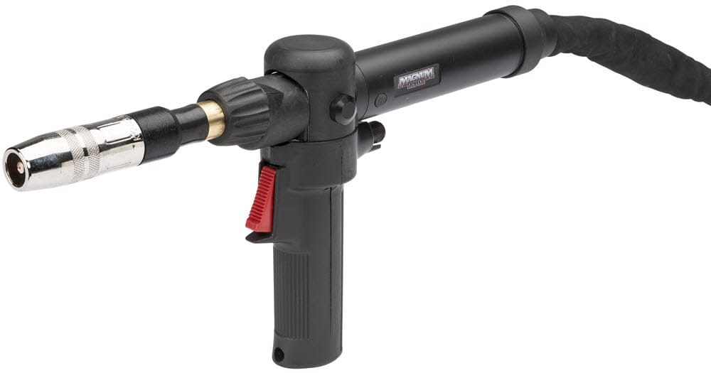 Lincoln Machine Accessories 15 ft Lincoln Magnum PRO AL PA Pistol Grip Push-Pull MIG Gun - 15 ft. K3478-1
