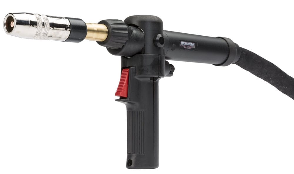 Lincoln Machine Accessories 15 ft Lincoln Magnum PRO AL PW Pistol Grip Push-Pull MIG Gun - 15 ft. K3479-1