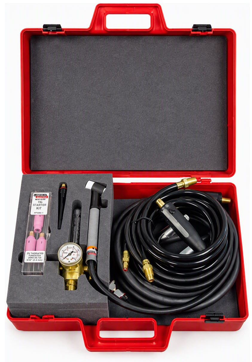 Lincoln  TIG-MATE 17V AIR-COOLED TIG TORCH STARTER PACK
