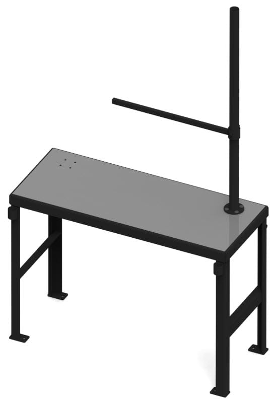 Lincoln Welding Table with Post - 47 Inches Wide K5248-2 (ADA Compliant)