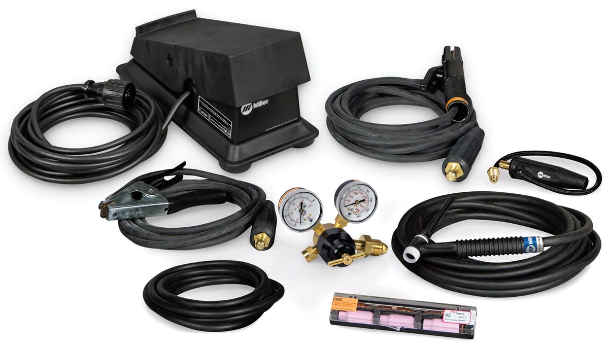 Miller Machine Accessories Miller 150 Amp TIG/Stick Contractor Kit with RFCS-14HD 301309