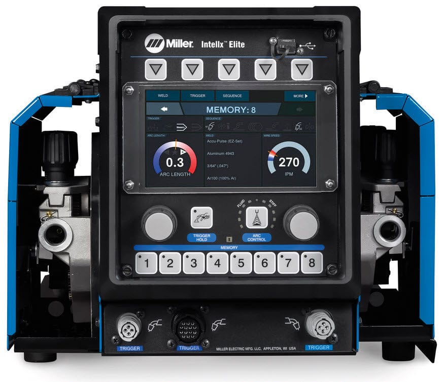 Miller Machine Accessories Miller Intellx Elite Dual Wire Feeder w/Bernard Q400 MIG Gun 951842001