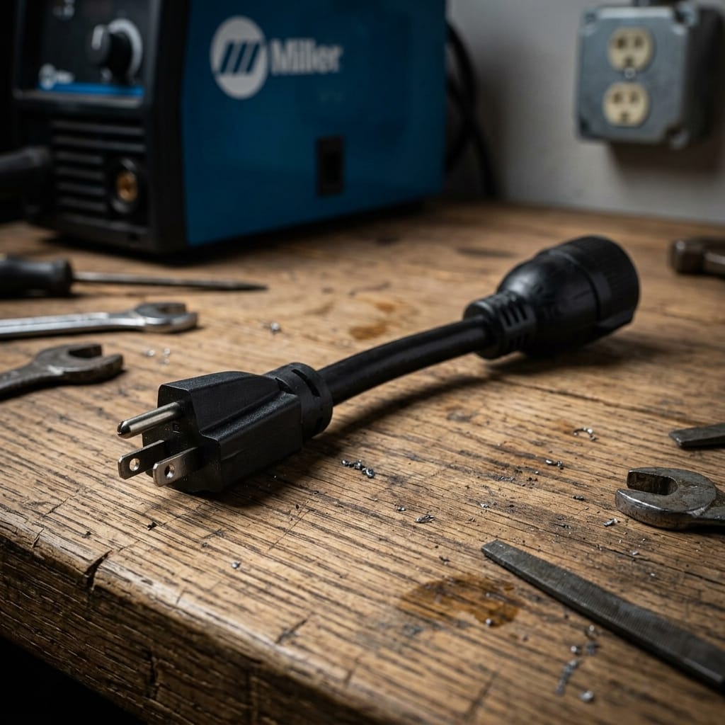 Power adapter plug — Workshop Context | Generated by Modelize