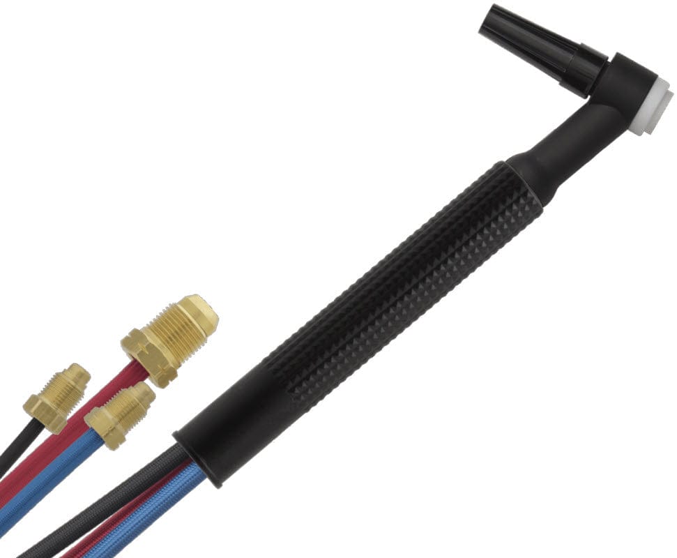 Weld-Forge Machine Accessories 12.5 ft Weld-Forge 250 Amp Water-Cooled Flexible TIG Torch - 12.5 ft. Braided Rubber 20F-12-R