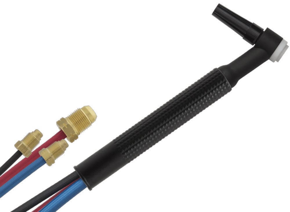 Weld-Forge Machine Accessories 12.5 ft Weld-Forge 250 Amp Water-Cooled TIG Torch - 12.5 ft. Braided Rubber 20-12-R