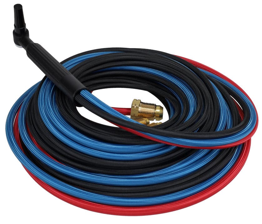 Weld-Forge Machine Accessories 25 ft Weld-Forge 250 Amp Water-Cooled TIG Torch - 25 ft. Braided Rubber 20-25-R