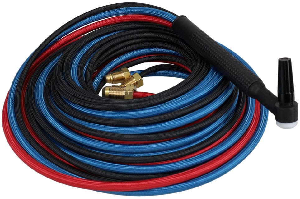 Weld-Forge Machine Accessories 25 ft Weld-Forge 250 Amp Water-Cooled TIG Torch - 25 ft. Braided Rubber 20-25-R