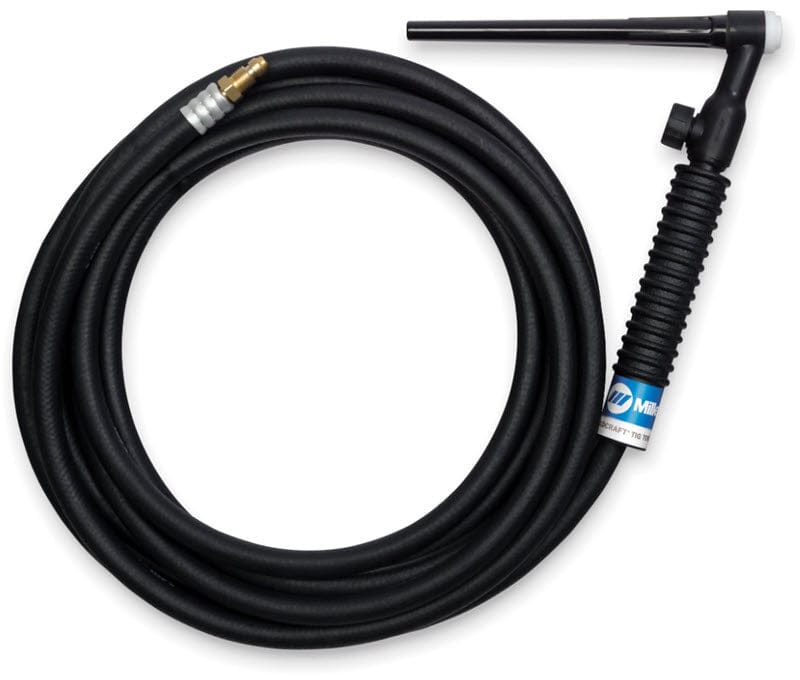 Weldcraft Machine Accessories Weldcraft A-125 Valve TIG Torch Package - 125 Amp Air-Cooled WP-9V-25-R