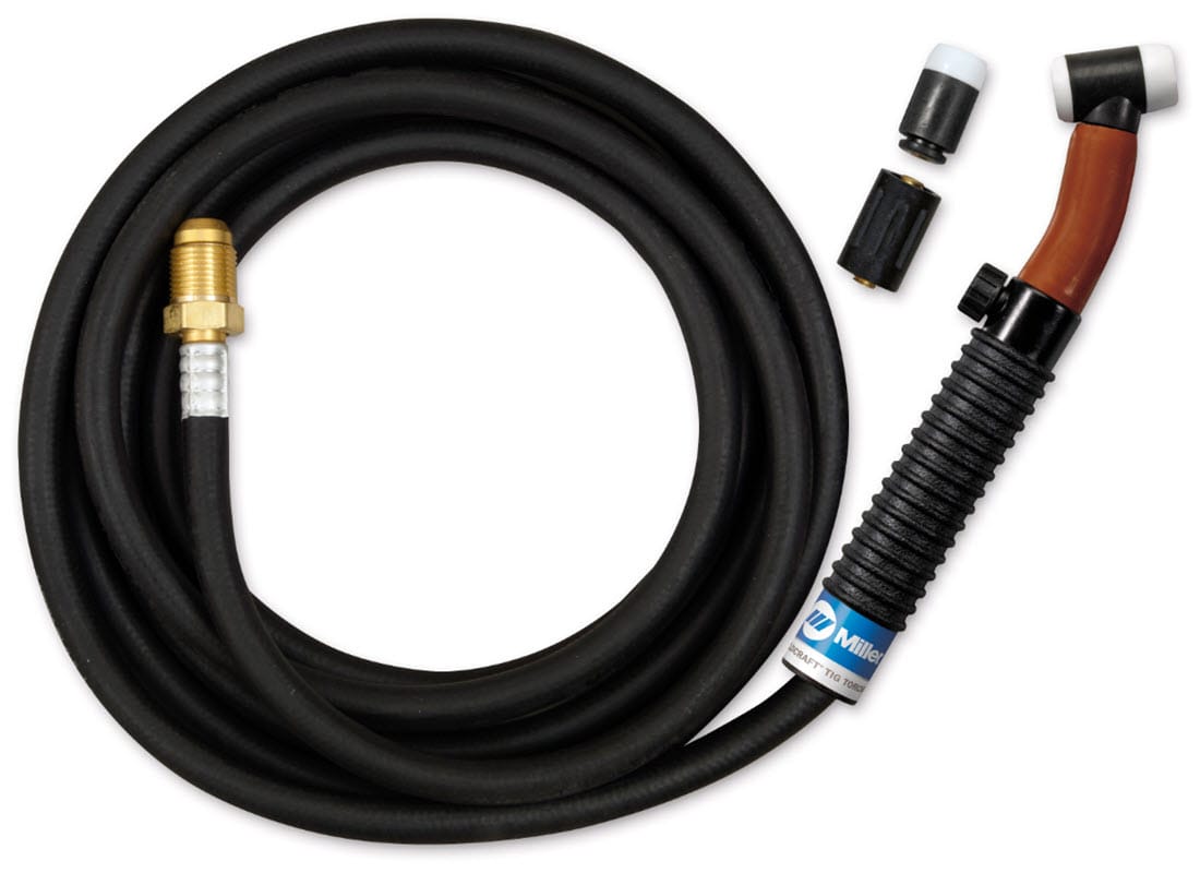 Weldcraft A-200 Modular Valve Air-Cooled TIG Torch WP-200V-12-R