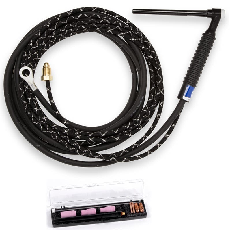 Weldcraft Machine Accessories AK1C Weldcraft TIG Torch Package - 2 Piece 125 Amp Air-Cooled WP-9-12-2