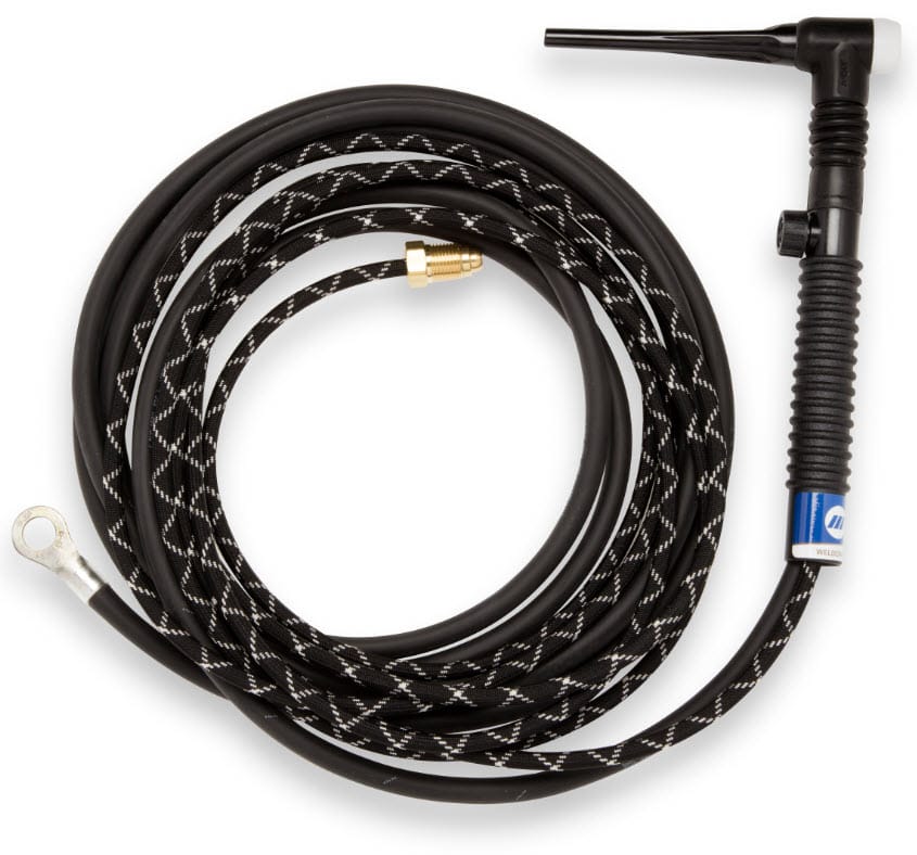 Weldcraft TIG Torch Package - 2 Piece 150 Amp Air-Cooled WP-17FV-12-2