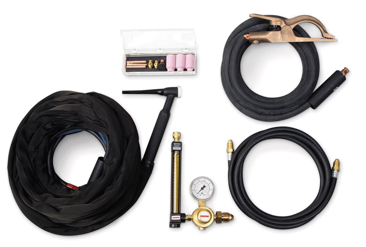 Miller Machine Accessories Weldcraft W-400 TIG Torch Pkg. - 400 Amp Water-Cooled 300186