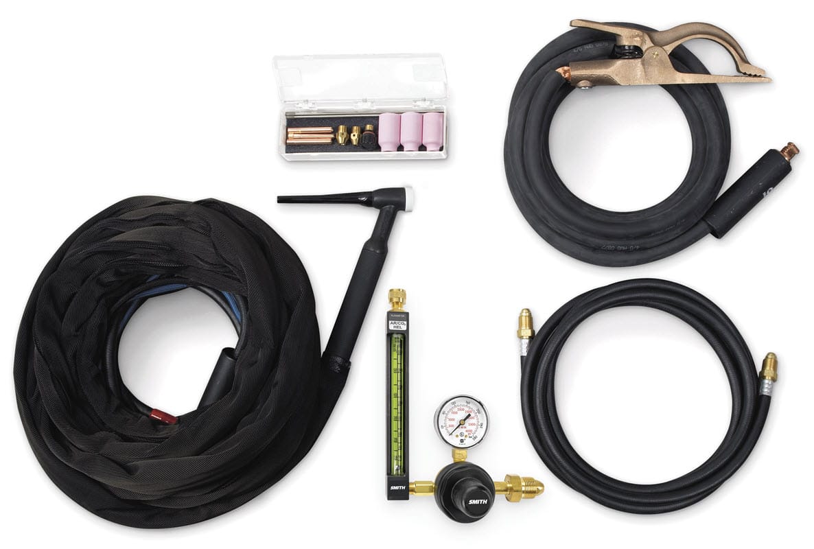 Miller Machine Accessories Weldcraft W-400 TIG Torch Pkg. - 400 Amp Water-Cooled 300186