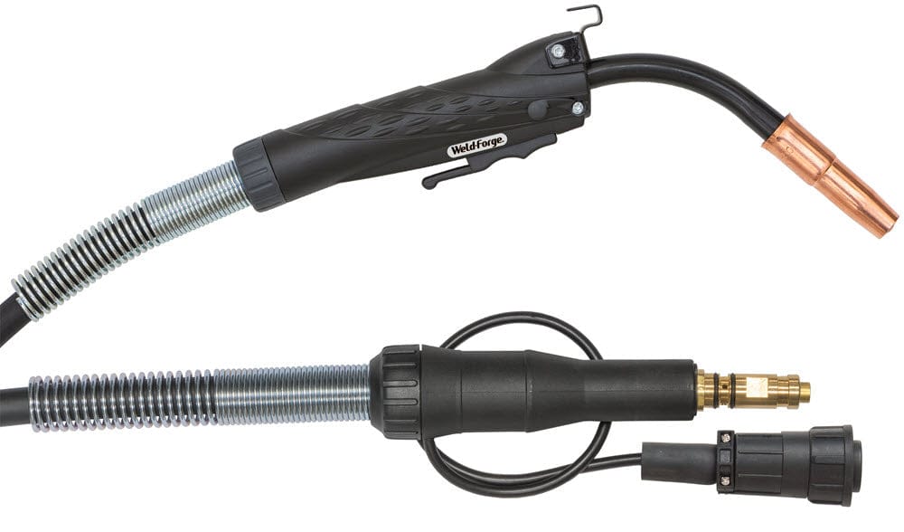 Weld-Forge MIG Parts Weld-Forge Tweco-Style No. 2 MIG Gun - 15 Foot, Lincoln LN-10 Back End