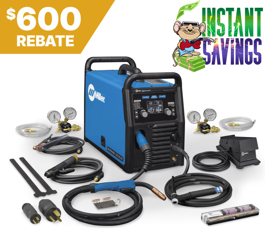 Miller Multimatic 220 AC/DC Multi-Process Welder 907757