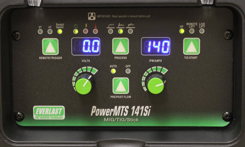 Everlast PowerMTS 141Si Multiprocess Welder PMTS-141SI