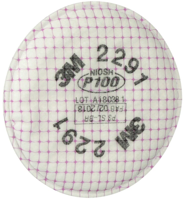 3M Personal Safety 3M Advanced Particulate P100 Replacement Filter 2291