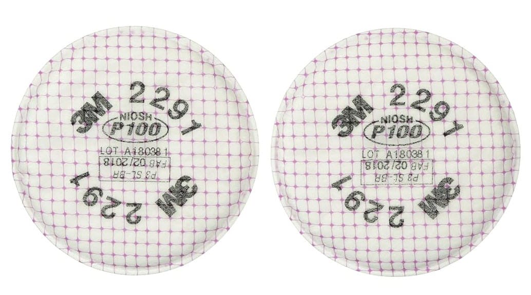3M Advanced Particulate P100 Replacement Filter 2291