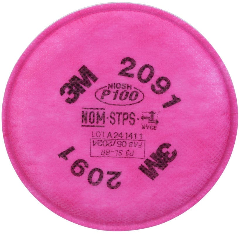 3M Personal Safety 3M Particulate P100 Replacement Filter 2091