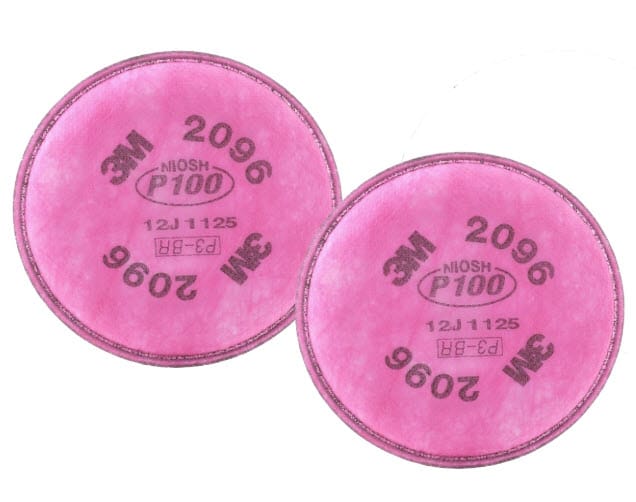 3M Particulate P100 Replacement Filter w/Acid Gas Relief 2096