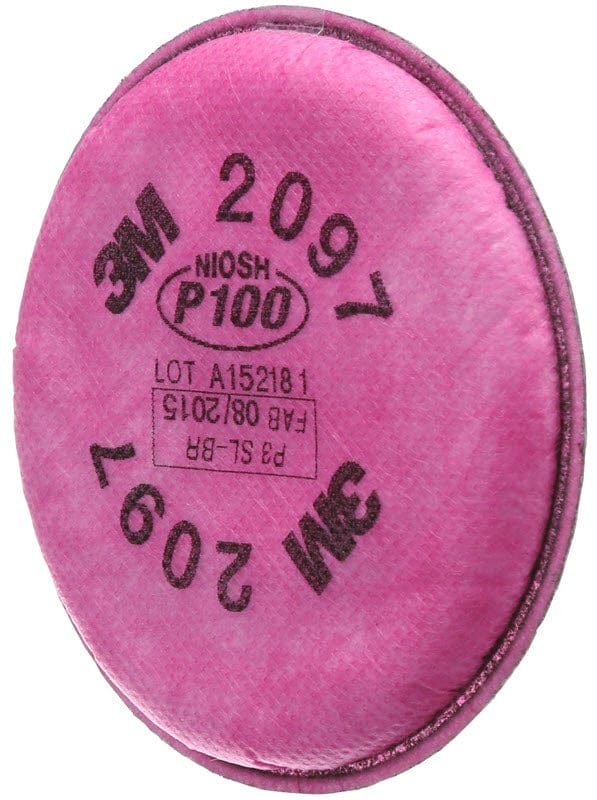 3M Personal Safety 3M Particulate P100 Replacement Filter w/Odor Relief 2097