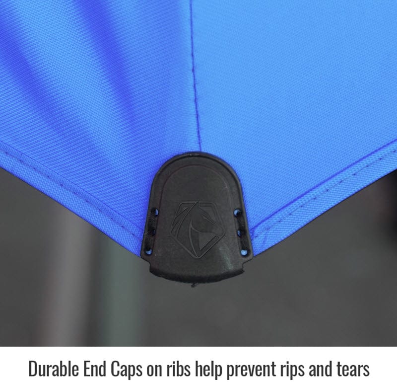 Black Stallion Personal Safety Black Stallion Core Flame-Resistant Industrial Umbrella UB200-BLU