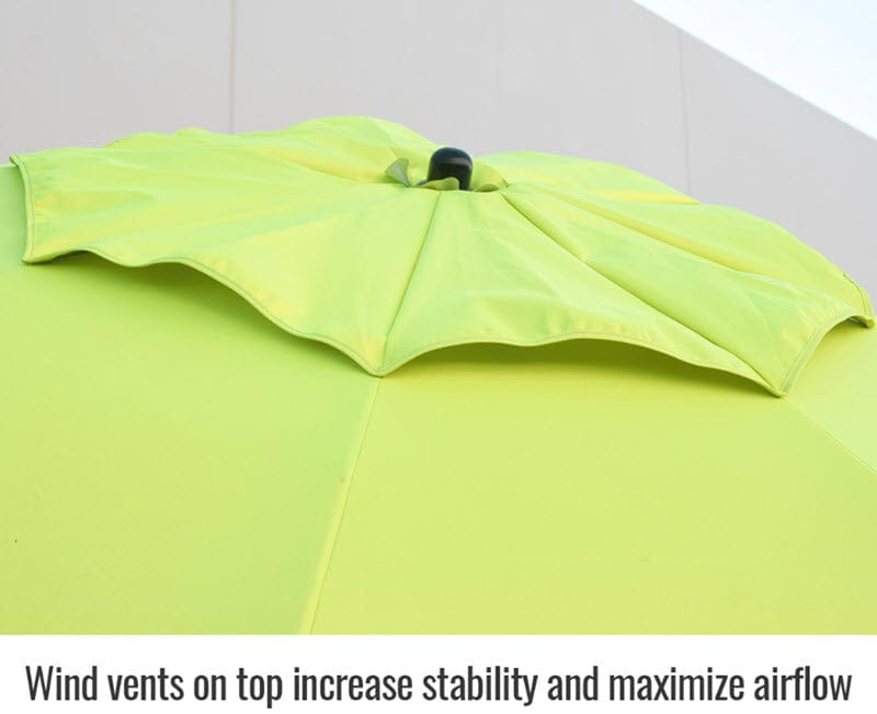 Black Stallion Personal Safety Black Stallion Core Flame-Resistant Industrial Umbrella UB200-YEL