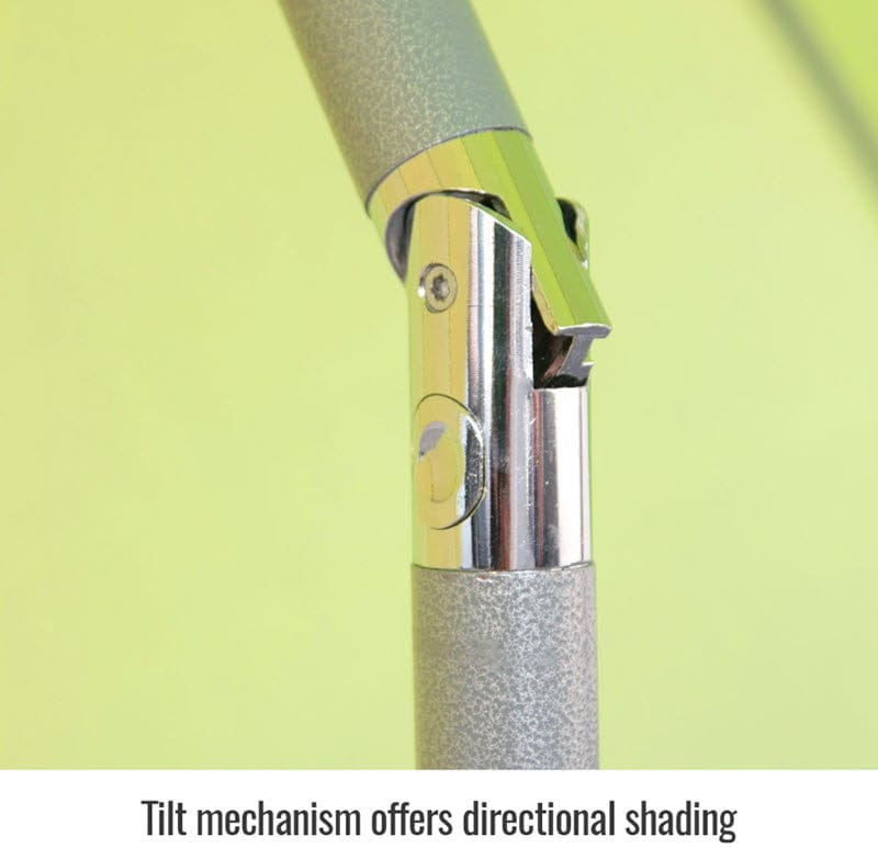 Black Stallion Personal Safety Black Stallion Core Industrial Umbrella w/Tripod Stand UB250-YEL