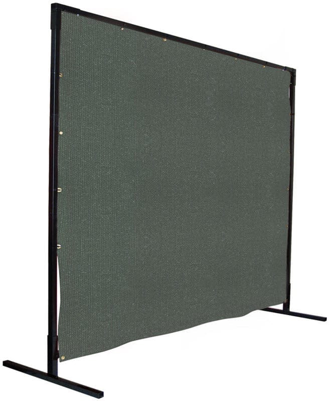 Black Stallion Personal Safety Black Stallion Heavy-Duty Welding Screen - 12 Oz. Olive Canvas Duck