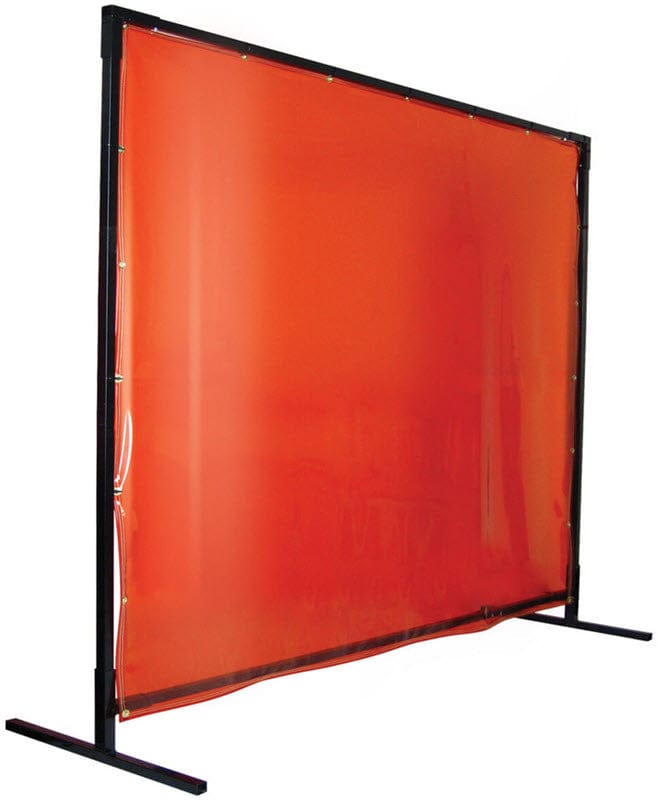 Black Stallion Personal Safety Black Stallion Heavy-Duty Welding Screen - 14 Mil Orange Vinyl