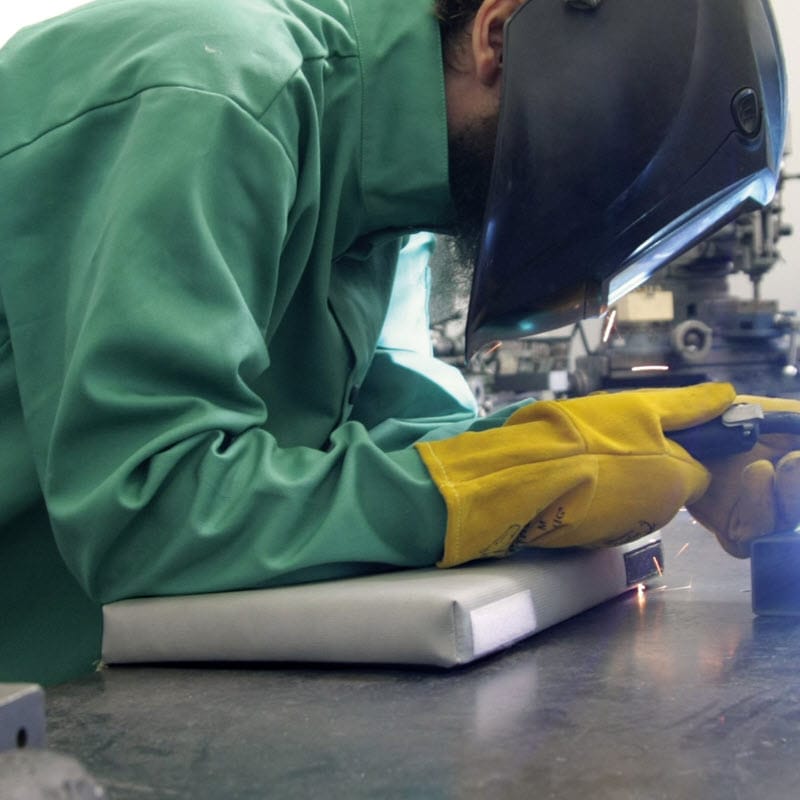 Black Stallion Personal Safety Black Stallion SmashPad FR Welding Mat AP3015-RG