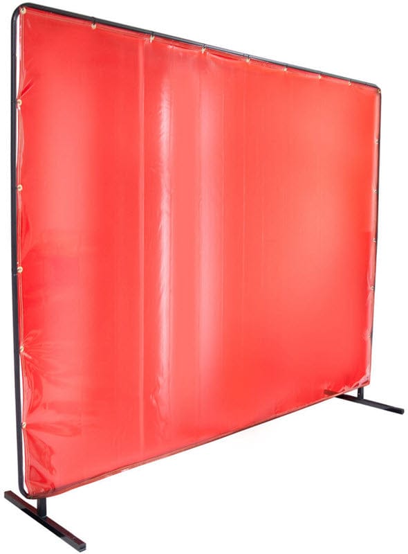 Black Stallion Personal Safety Black Stallion Welding Screen 6X6 - Orange Vinyl 64-5186