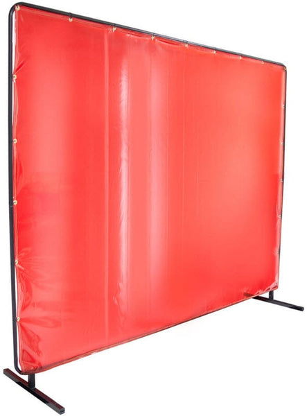 Black Stallion Welding Screen - Orange Vinyl
