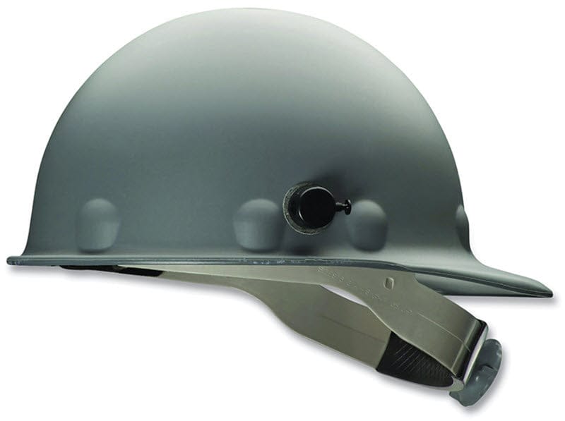Fibre-Metal Personal Safety Fibre Metal Roughneck Gray Hard Hat P2AQRW09A