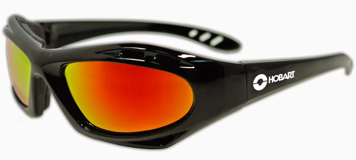 Hobart Safety Glasses - Shade 5 Mirrored Lens 770726